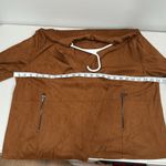 Bagatelle Brown Blazer Open Front Shawl Collar Size 1X EUC Photo 9