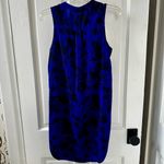 Lush Clothing Lush Midnight Blue and Black Patterned Dress Photo 1