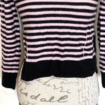 Sonia By Sonia Rykiel Sweater Sz Medium Striped Preppy Skater E Girl Punk Wool Multiple Photo 7