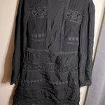 Topshop Embroidered Long Sleeve Dress Photo 0