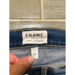 frame denim Frame le skinny de jeanne crop distressed denim jeans size 27 Photo 2