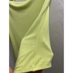 Good American  90s Good Touch One Shoulder Bodysuit Size 2 in a Key Lime Color Photo 7