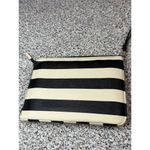 Kate Spade  Quentin Julia Striped Wristlet Charger Black/White​​ Photo 1