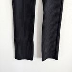 Betabrand NEW  Classic Dress Pant Yoga Pants Straight-Leg Black Pinstripe Size M Photo 10