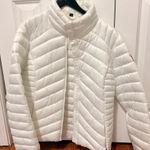 Guess  White Puffer Jacket Winter Photo 0