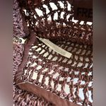 Free People Sand Bound Clutch in chocolate nwt Photo 3