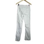 ZARA Women's White High Rise Five Pocket Flare Denim 6 Long Photo 5