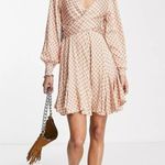 Free People NWT It Takes Two Geometric Print Collared Open Back Dress Size S Photo 14