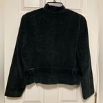 Chaus Petite Black Bomber Corduroy Zip Up Jacket Size 12 Photo 7