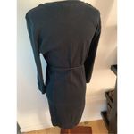 Ralph Lauren Lauren jeans, medium black stretchy cotton dress with a tie quarter Black Photo 4