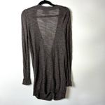 Michael Stars brown button front long cardigan women’s size 1 Photo 7