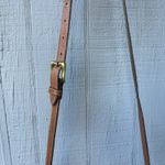 Dooney & Bourke Vtg Essex Tan Pebble Leather Crossbody Purse Adjustable Strap Photo 7