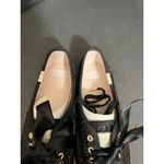 Kate Spade NEW  Keds Glitter Black Ribbon Lace Up Sneakers Womens Size 6 Sparkle Photo 2