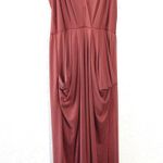 BCBGeneration NWT Ruby Wine Midi Faux Wrap Dress Size XS Photo 2