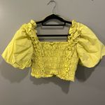 Endless Rose  Smocked Puff Sleeve Top  Photo 4