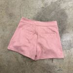 NWT Ryegrass salmon pink suede pleated trouser shorts Size 2 Photo 1
