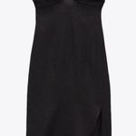 ZARA NWT LINEN BLEND STRAPPT MIDI DRESS Photo 5