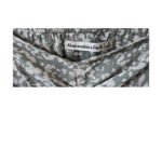 Abercrombie & Fitch Front Slit Skirt Green/White Women's Size Small Photo 3