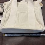 SAVVI Canvas Tote Bag Crossbody Purse Handbag Cream Small Travel Casual Photo 11