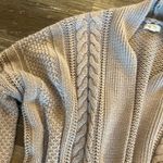 Debut  Chunky Knit mauve cardigan Photo 5