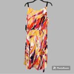 kim rogers Sunset Leaked S/L Hi-Lo Drape Dress Size Petite XL Photo 1