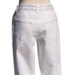 Cache White Denim Embellished Flare Jean Pant Rhinestone Chain Belt New $168 NWT Photo 5