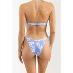 NEW Rhythm Leila Tie Side Hi Cut Pant in Whisper Blue, size XL Blue Photo 2