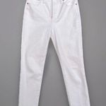 Madewell The Perfect Vintage Jean SZ 29 High Rise VTG Canvas White Tapered Leg Photo 2