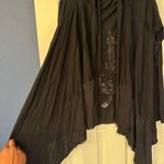 Lauren Moshi  Sword & Brass Kuckles Women’s Black Cardigan Size Small Photo 7