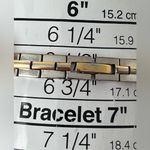 Seiko  Rare Luxury Ladies Watch Two-Tone Bracelet Case Blue Rectangular Dial Photo 11