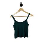 Old Navy  Women’s Classic Brushed Waffle Knit Tank Moss Green Size MP Photo 6