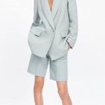 ZARA  TEXTURED WEAVE TWEED OverSized Blazer Size XS NEW Photo 2