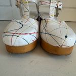 Charlotte Stone Molly paint splatter clogs size 10 White Photo 2