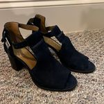 Jack Rogers Blue Suede Jack Rodger Booties Photo 0