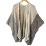 House of Harlow 1960 Beige and Cream Knit Cardigan Flowy Womens Shawl Brown Size undefined Photo 1