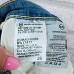 AG Adriano Goldschmied AG The Jodie High Rise Slim Flare Distressed Crop Jeans Size 26 Photo 8