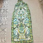 Farm Rio  Tropical Tapestry Halter Linen Maxi Dress Photo 3