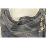 Coach RARE VINTAGE BLEEKER DUFFLE LEATHER AND CANVAS Gold hardware - Size M Photo 2