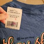 Thou Shalt Not Try Me Mom 24:7 It's a Girl Thing Sassy Tee Shirt Blue Photo 2