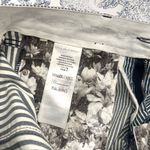 Stella McCartney Blue White Striped Straight Leg Jeans Photo 6