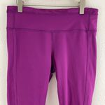 Lululemon Dark Regal Plum Purple Camo Run For Days Crop Athletic Workout Legging Photo 5