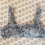 Target  Snakeskin Bikini Top Photo 0