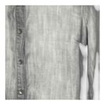Cloth & Stone Anthropologie Gray Button-Down Shirt Long Sleeve Women Size XS Photo 3
