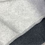 Adidas Embroidered Dual Textured Fleece Lined Cropped Sweatshirt Gray XS New Photo 9