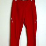 Spyder  ladies red athletic wear leggings size small Photo 0