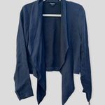 Worth Cupro Silky Jacket Blue Size 2 Photo 0