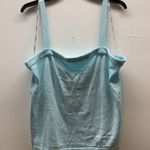 Anne Klein Size XL Knit Tank Top Ocean Sky. New With Tags. Photo 0
