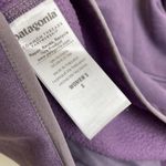 Patagonia Womens Tech Fleece Jacket Purple Small Full Zip Outdoors Hiking Trail Photo 10
