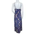Yumi Kim  Dress Womens‎ Medium Blue Multicolor Paisley Maxi Dress Silk Colorful Photo 3