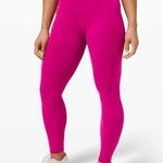 Lululemon Invigorate High-Rise Tight Leggings 28" Ripened Raspberry Pink 4 Photo 0
